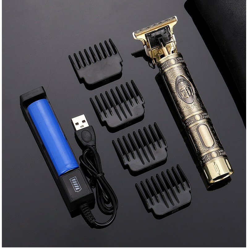 Men Hair Clippers Trimmer Shaver Cutting Beard Cordless Barber T-Blade Seller US