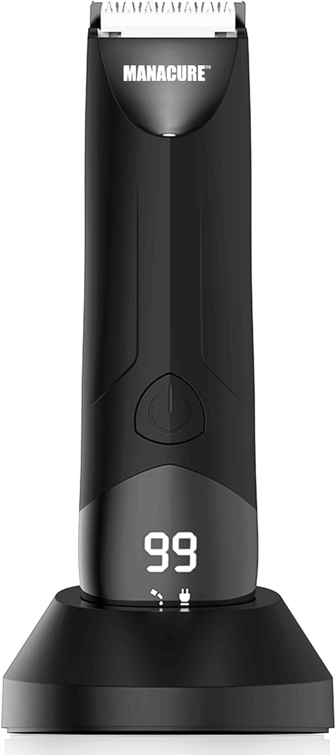 MANACURE Full Body Trimmer – Waterproof Ceramic Blade Groomer T56-7