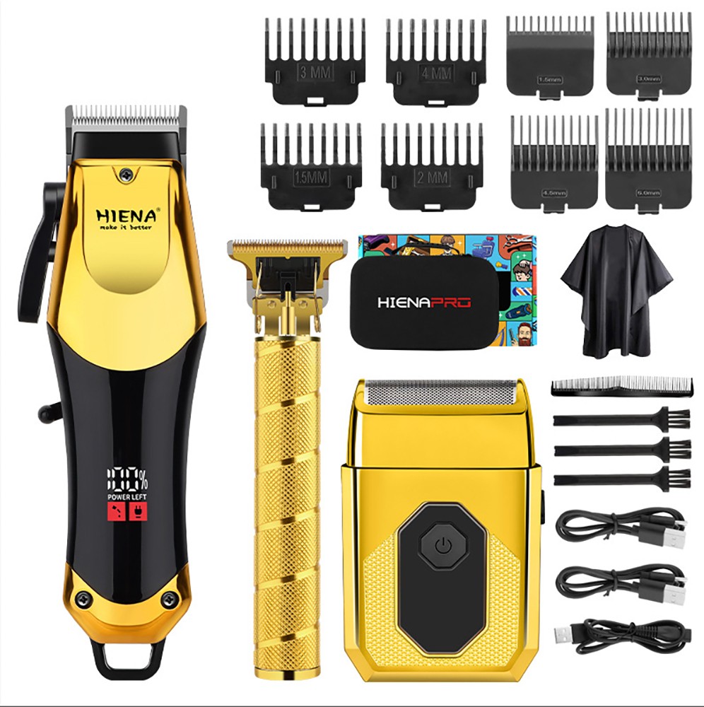 Professional Hair Clippers Trimmer Cutting Beard Cordless Barber Shaving Machine