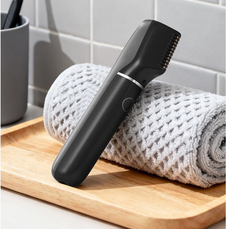 Gaayou Electric Body Hair Trimmer & Groomer for Men & Women, V-Shaped Design, 1m