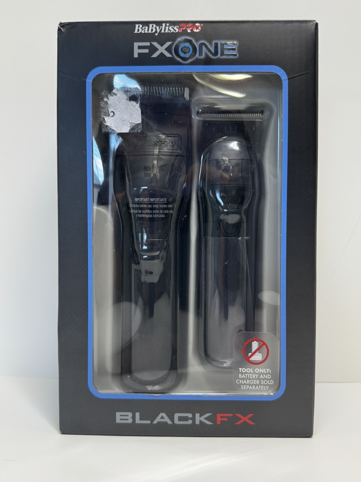 BaBylissPRO FXONE BlackFX Clipper & Trimmer Prepack FX1CTMBTO (Tools Only)