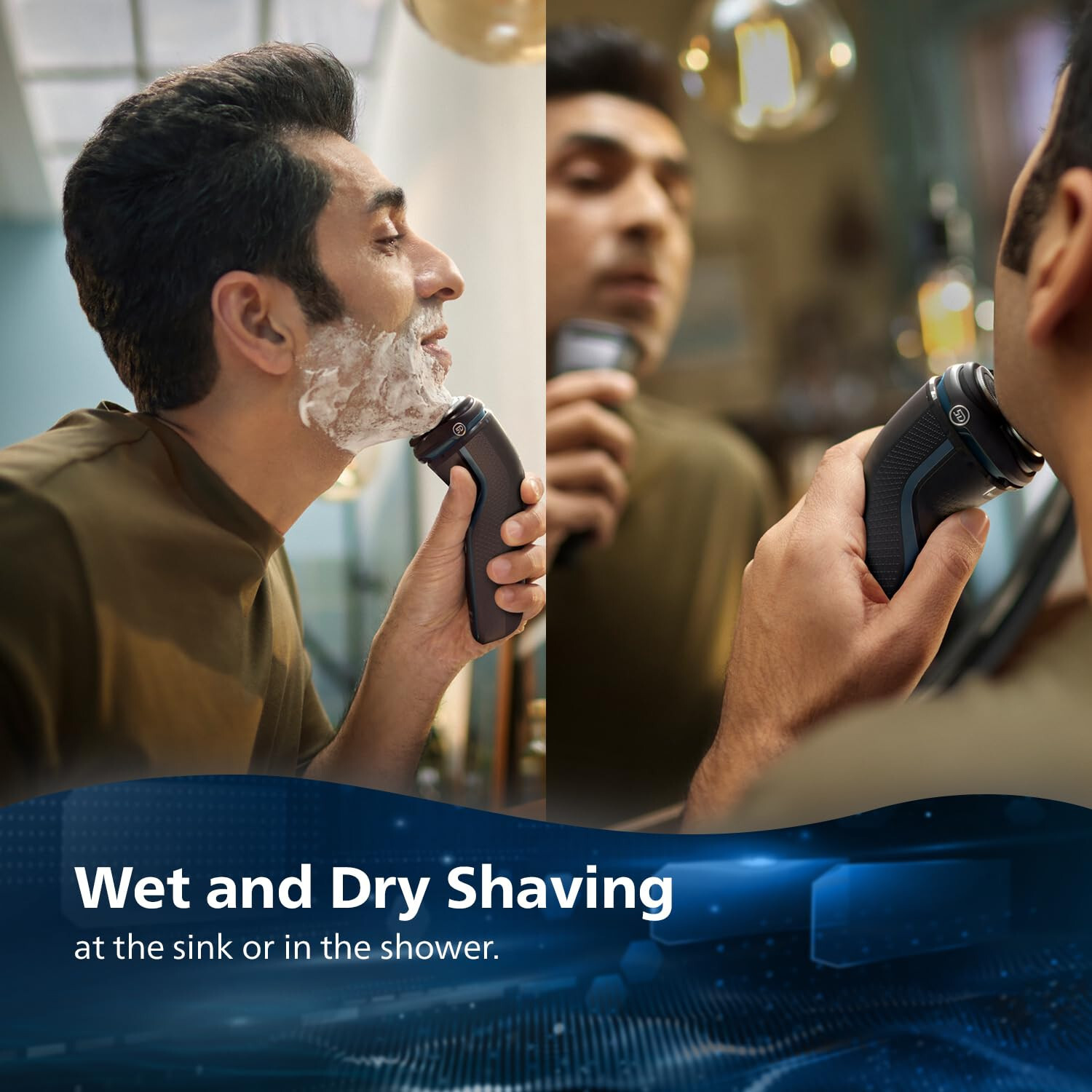 Philips Electric Shaver for Men,SkinProtect Technology,27 Self Sharpening Blades