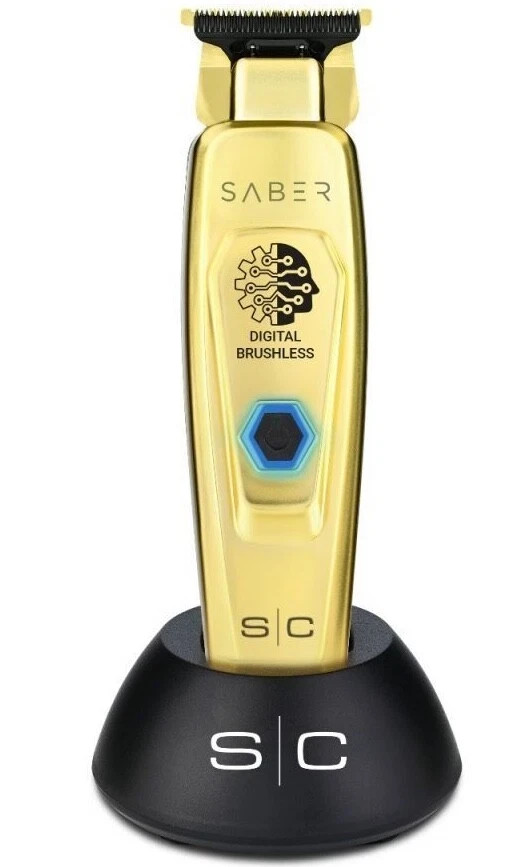 StyleCraft Saber Gold Trimmer Cordless Metal Digital Brushless Motor – BRAND NEW