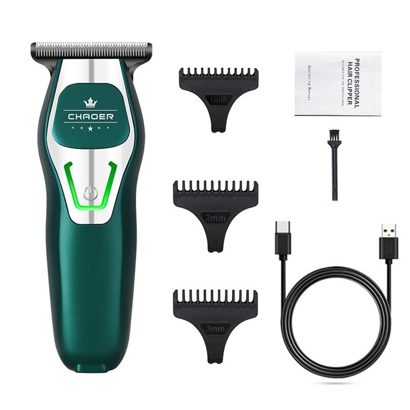 Hair Clipper for Barber Salon Men Shaver Electric Beard Trimmer 0 MM Cordless