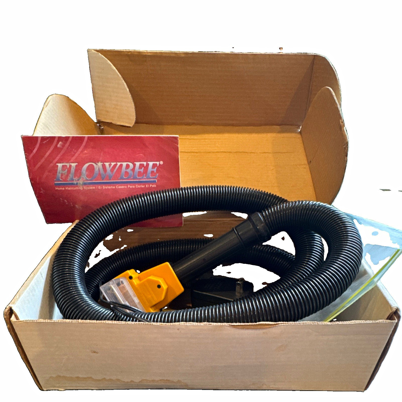 Flowbee Home Haircutting System Electric Vacuum Haircutting Kit Black/Yellow