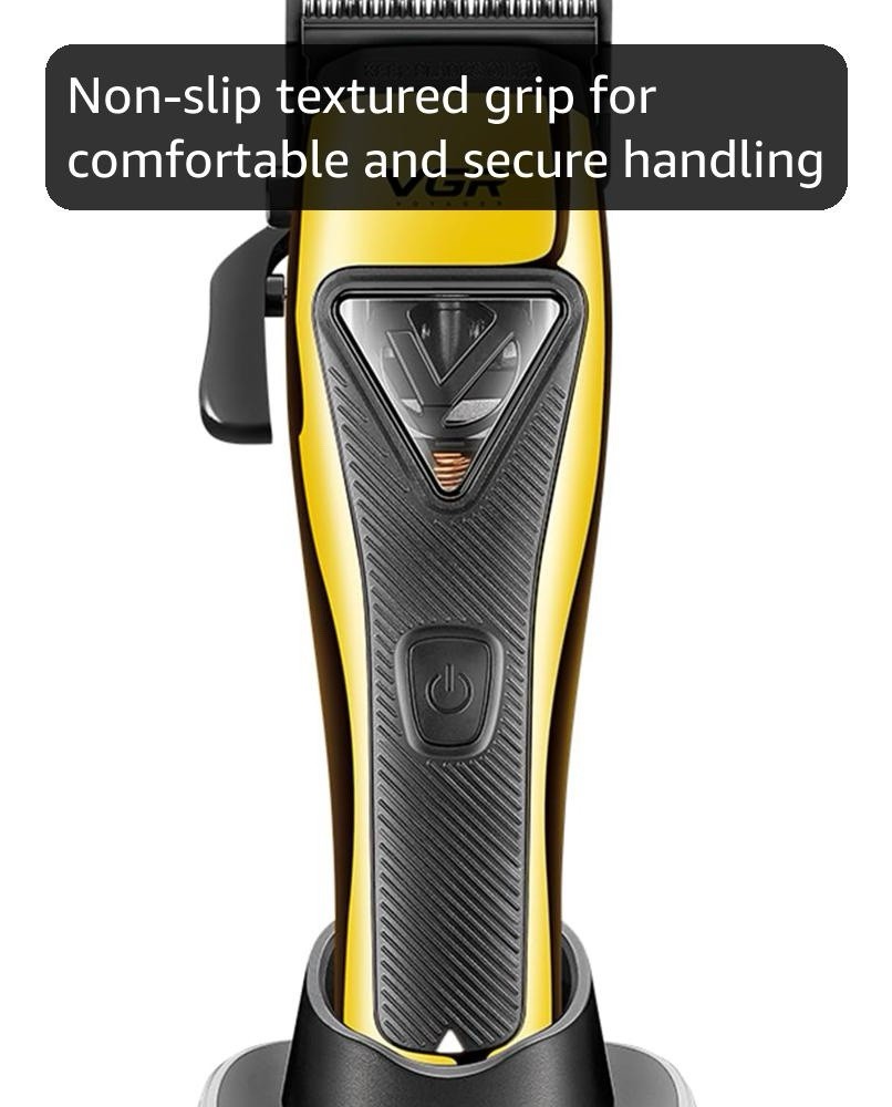 VGR V-015 Professional Hair Clipper – 9000 RPM Vector Motor – DLC Blades Barber