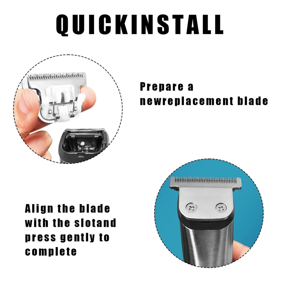 Wahl Trimmer Replacement Stainless Steel T Blade 02144 9818 9864 9854