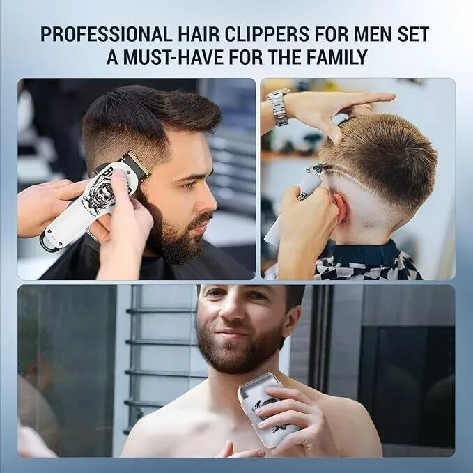PRO Máquinas Profesionales Para Cortar Cabello Maquina Cortadora De Pelo Set MEN