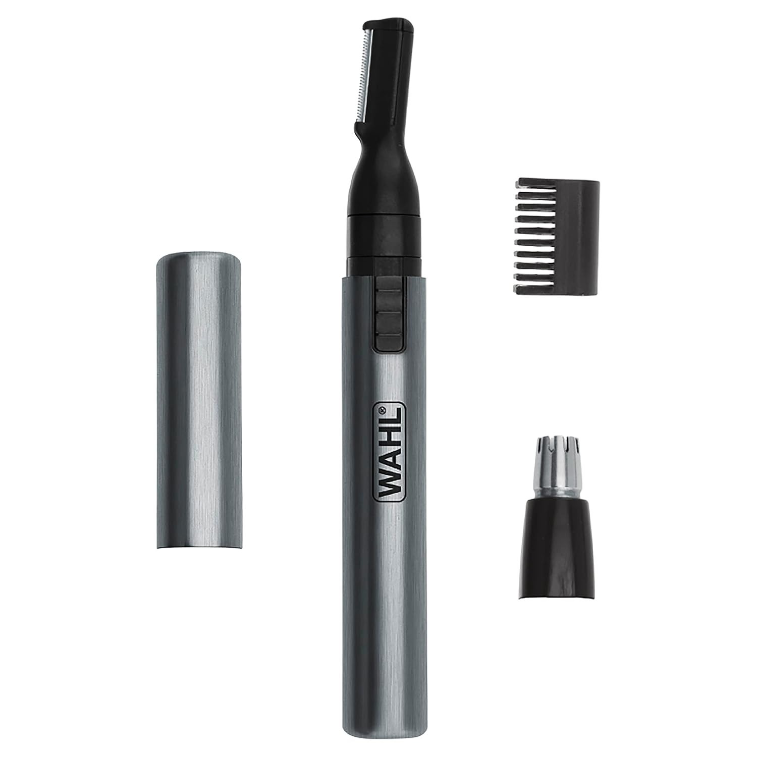 Micro Groomsman Battery Personal Trimmer for Hygienic Grooming with Rinseable, I