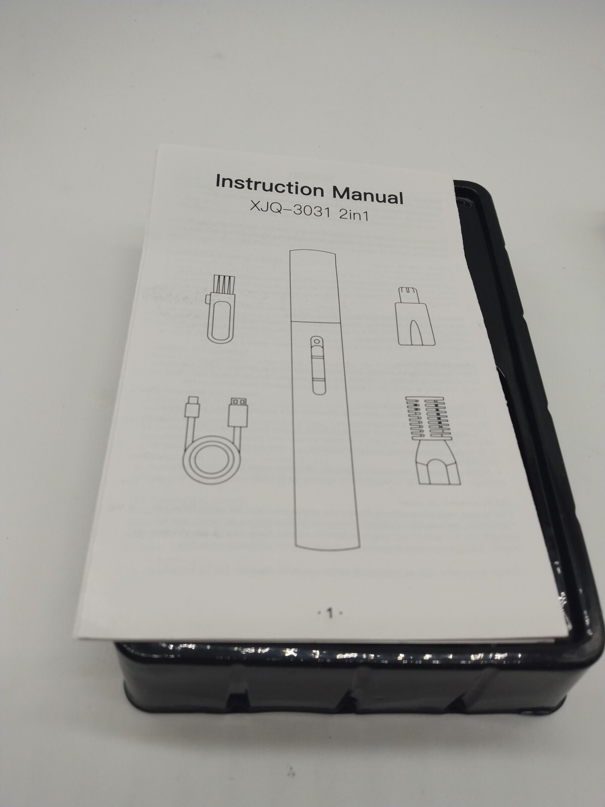 2024 USB Rechargeable Nose Hair Trimmer for Men Women,4 in 1 Painless Eyebrow208