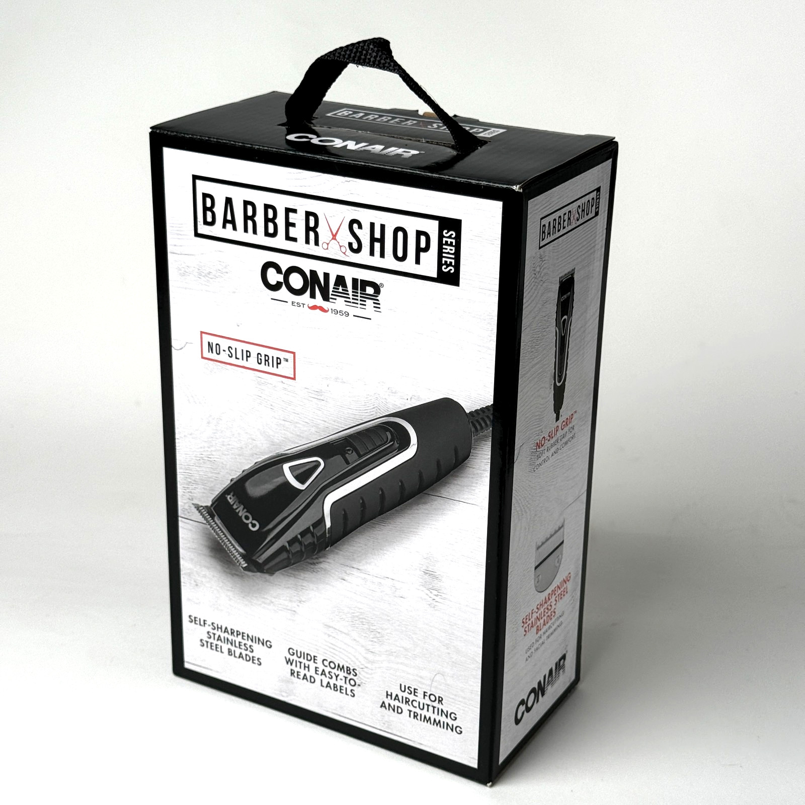 Conair Barber Hair Clippers, Barbershop Series No-Slip Grip 16 Pcs Hair Cutting