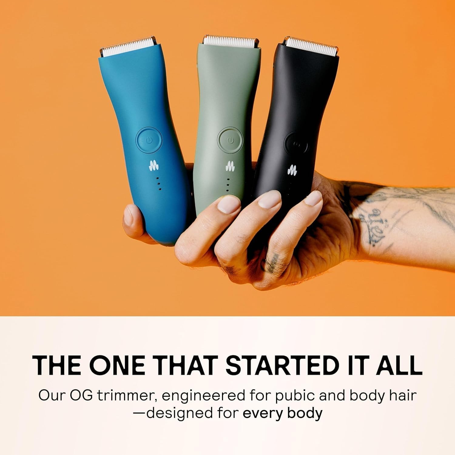 Unisex Body Trimmer – Rechargeable & Waterproof