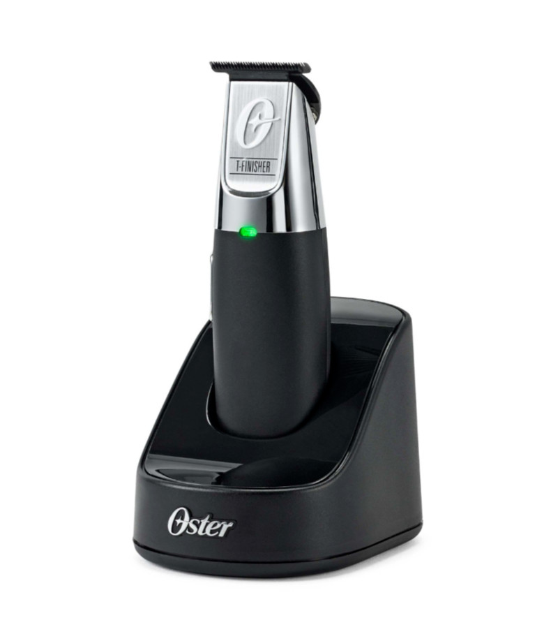 Oster Cordless T Finisher 76059-810 Trimmer – Black with Blade Oil 4 oz