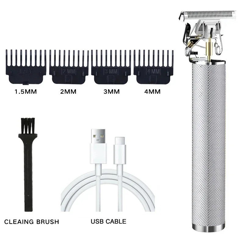 Professional Hair Clippers Trimmer Cutting Beard Cordless Barber Shaving Machine