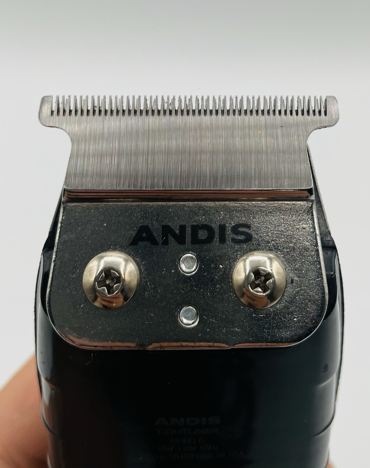 Andis T-Outliner Model G Professional T-Blade Trimmer Corded- Clean