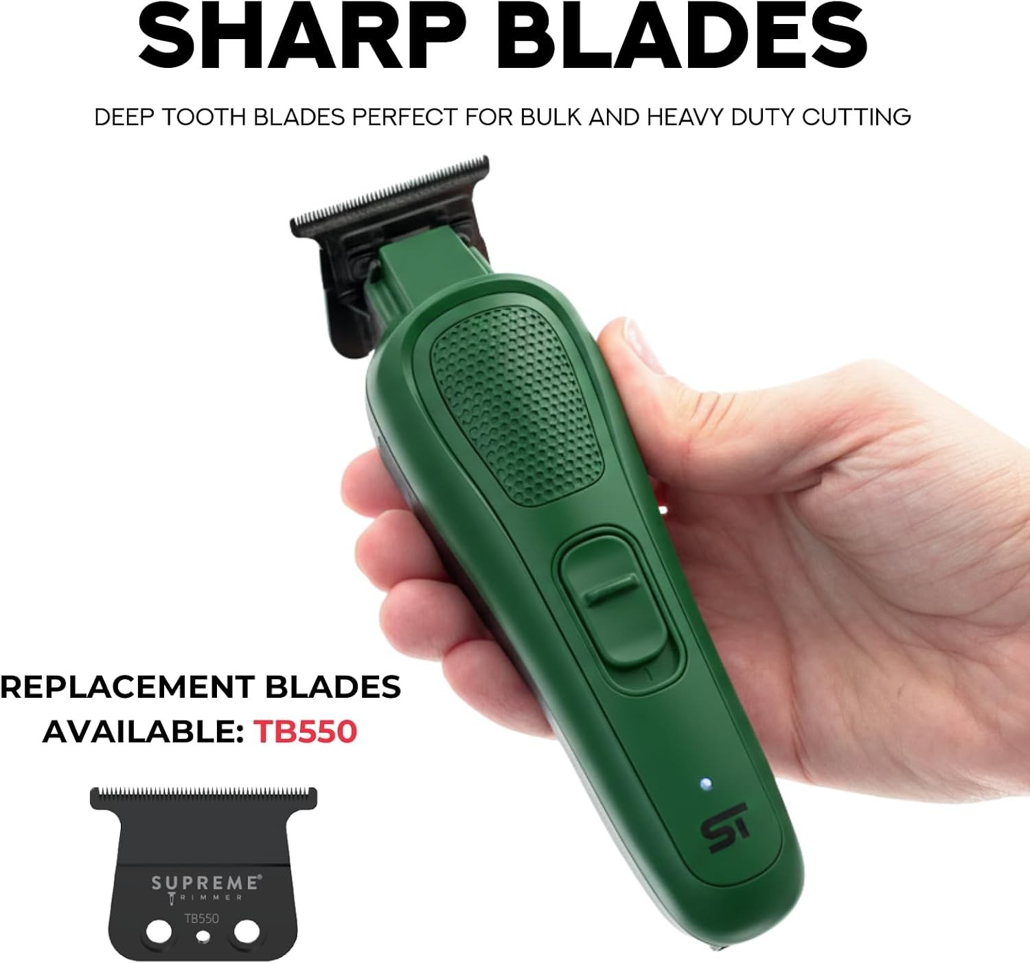 Supreme Trimmer Darkstar82 Metal Barber Trimmer w. Magnetic Vector Motor | ST800