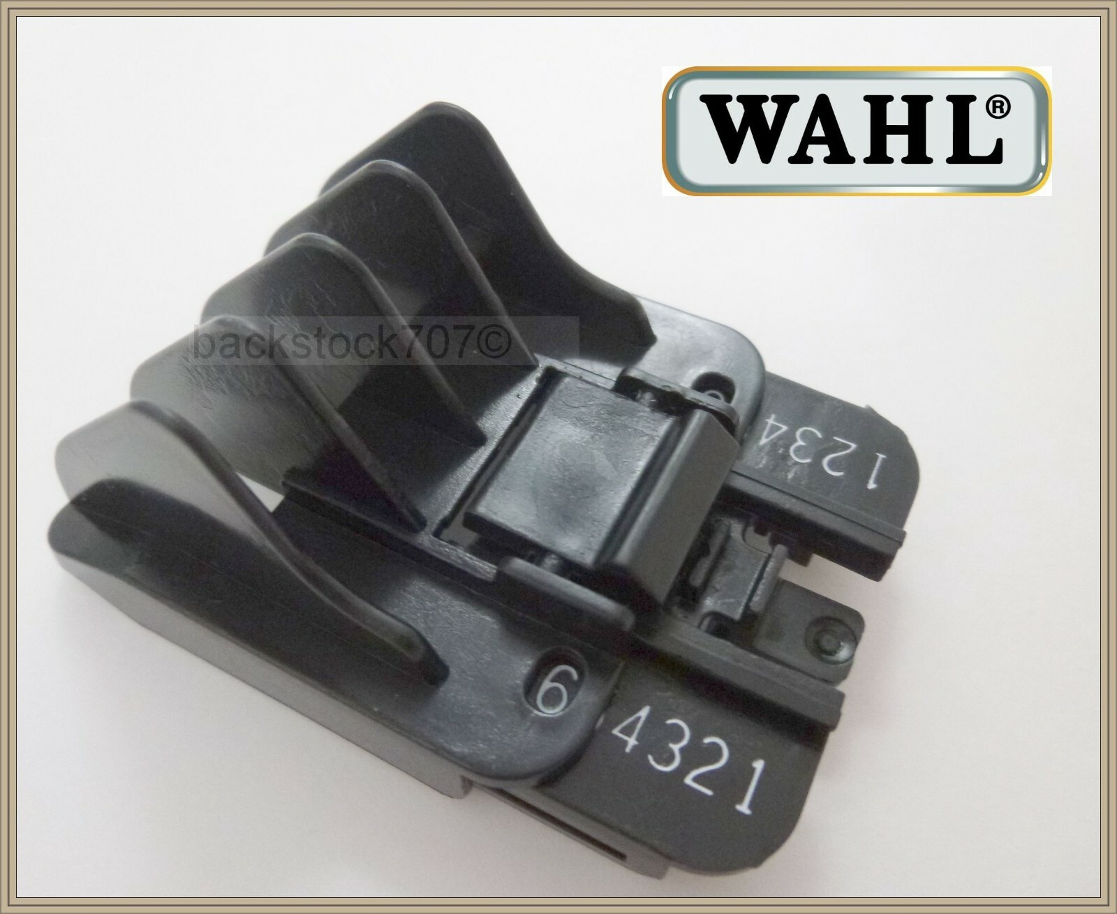 Wahl Trimmer Replacement Blade Guard Beard Stubble Comb Set and 6 Position Guide