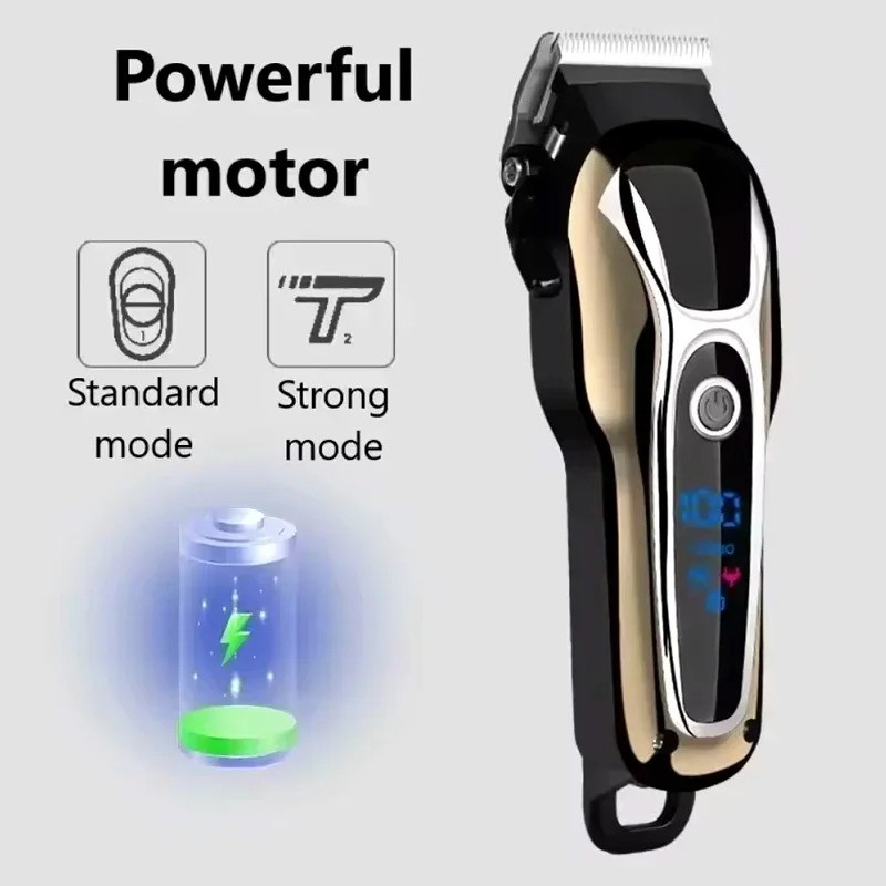 Professional Electric Cutting Machine Kemei Shaver Cordless Hair Trimmer Clipper