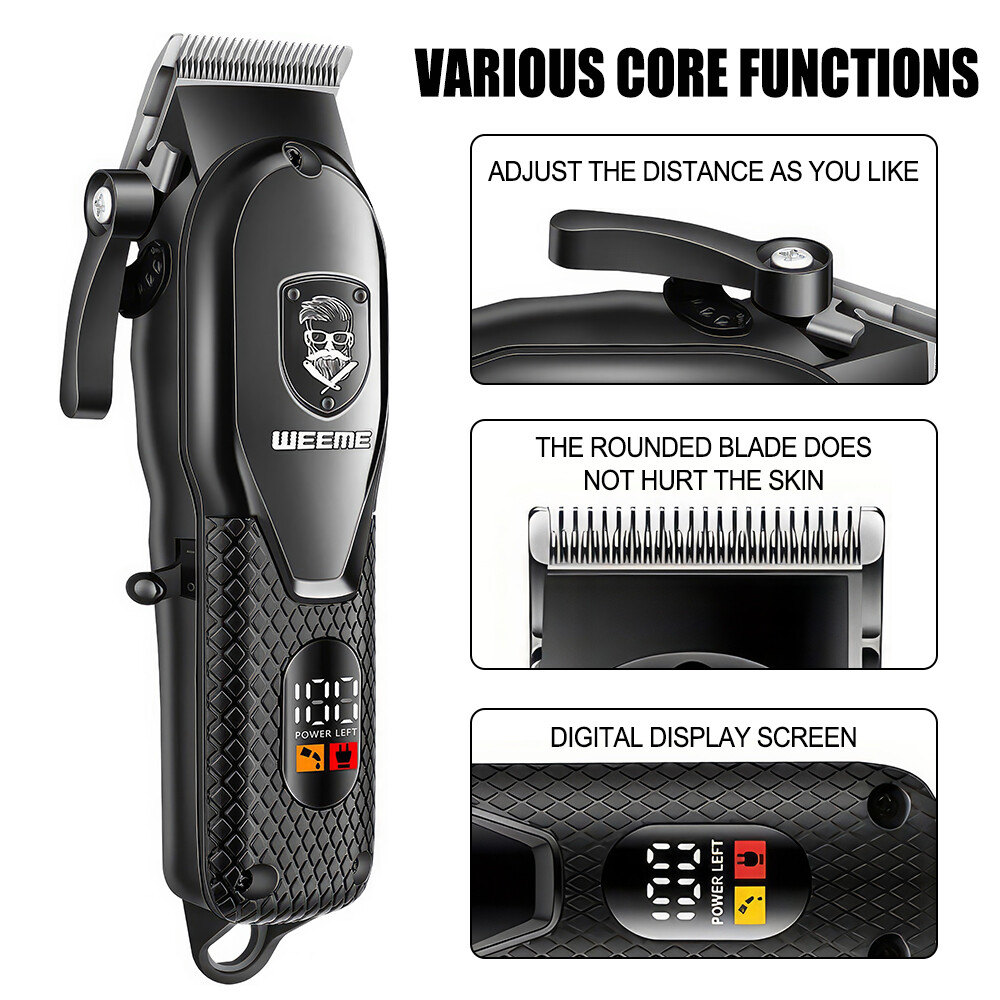 Professional Hair Clippers for Men,Professional Barber Clippers and Trimmer Set