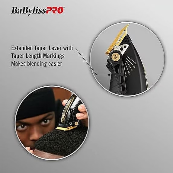 BaBylissPRO LithiumFX+ Cord/Cordless Ergonomic Clipper – FX673N | Brand New