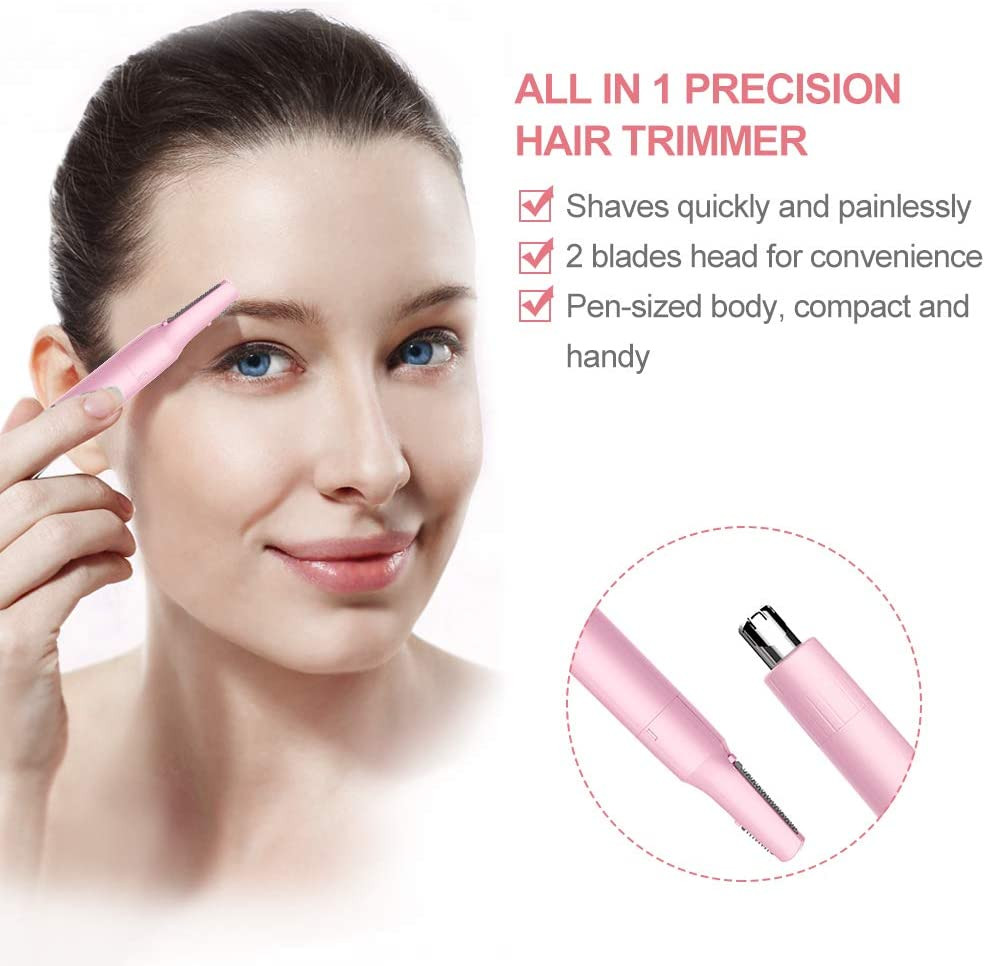 Recortadora de vello para rostro, cejas, nariz, orejas y cuerpo