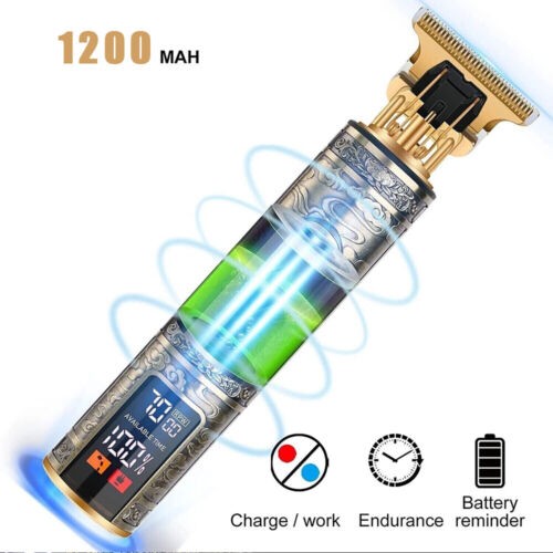 Professional Hair Clippers Trimmer for Men Cordless Beard Shaver Hair Cutter