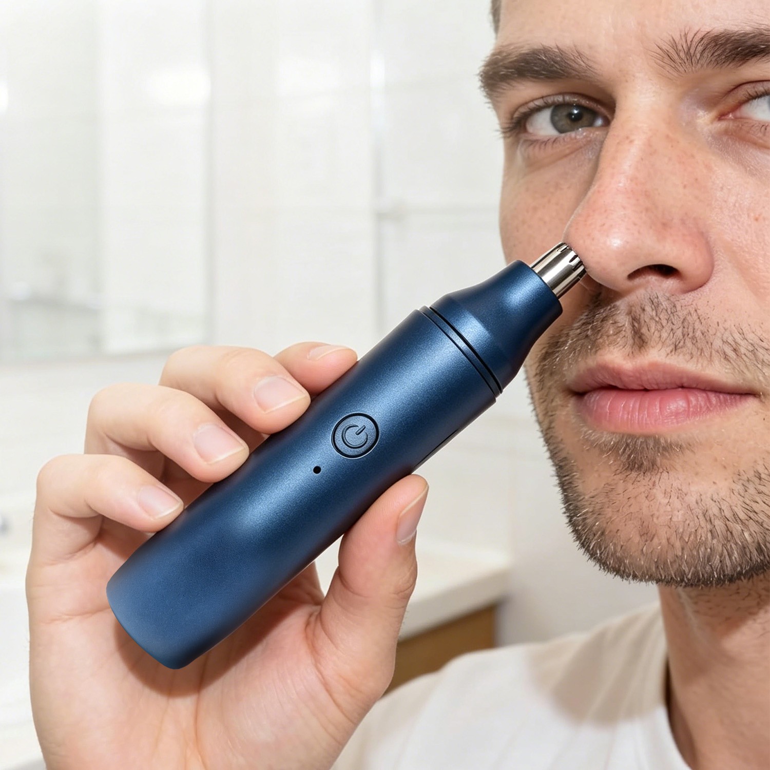 Men Nose Ear Face Neck Eyebrow Hair Mustache Beard Trimmer Shaver Clipper New