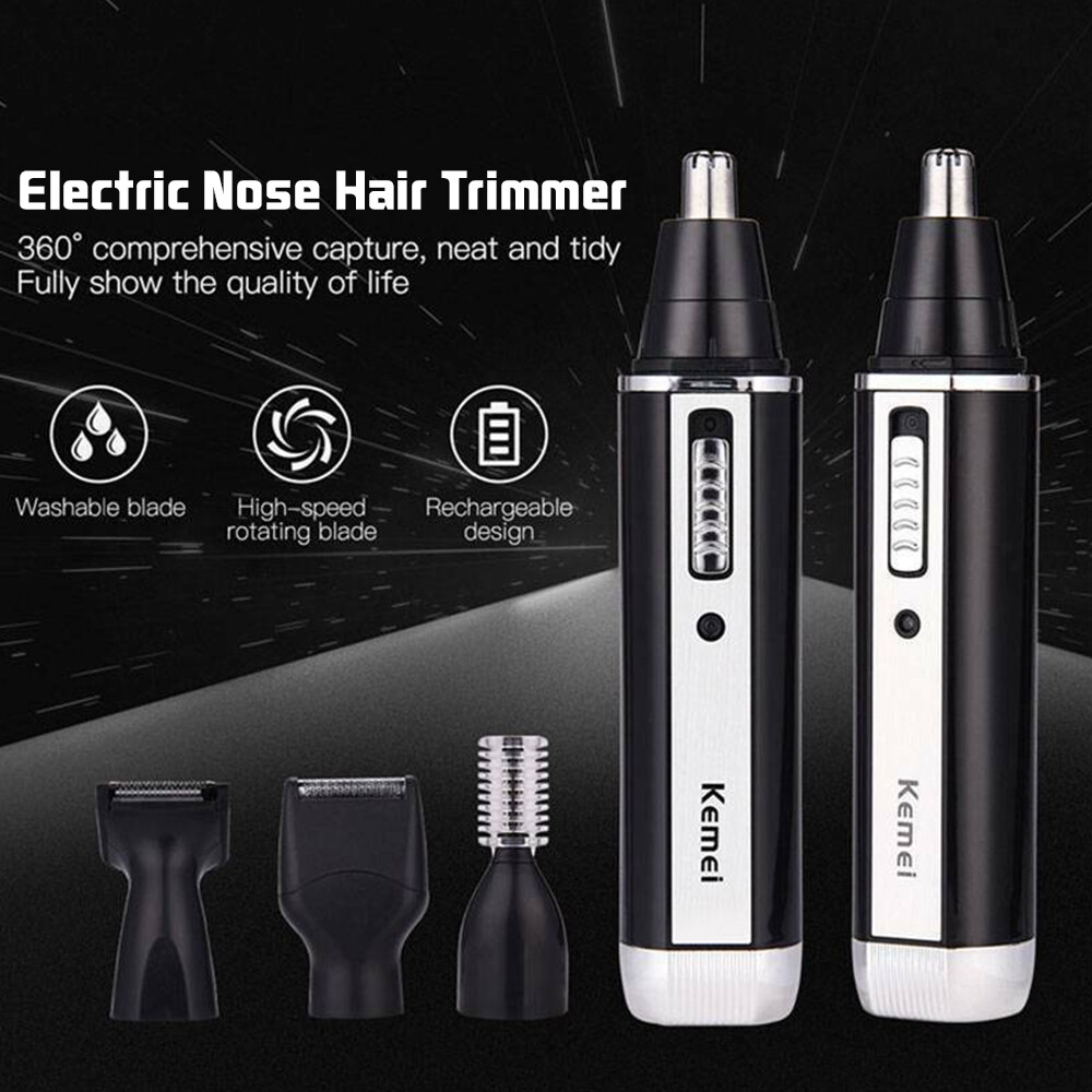 Kemei Rechargeable 4in1 Hair Trimmer for Men&women Electric Shaver Beard Clipper