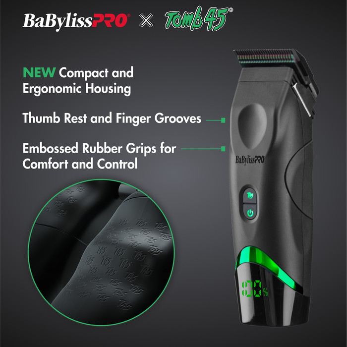 BaBylissPro Tomb45 Wireless-Charging Hair Clipper – BRAND NEW | FXT45C + Pad