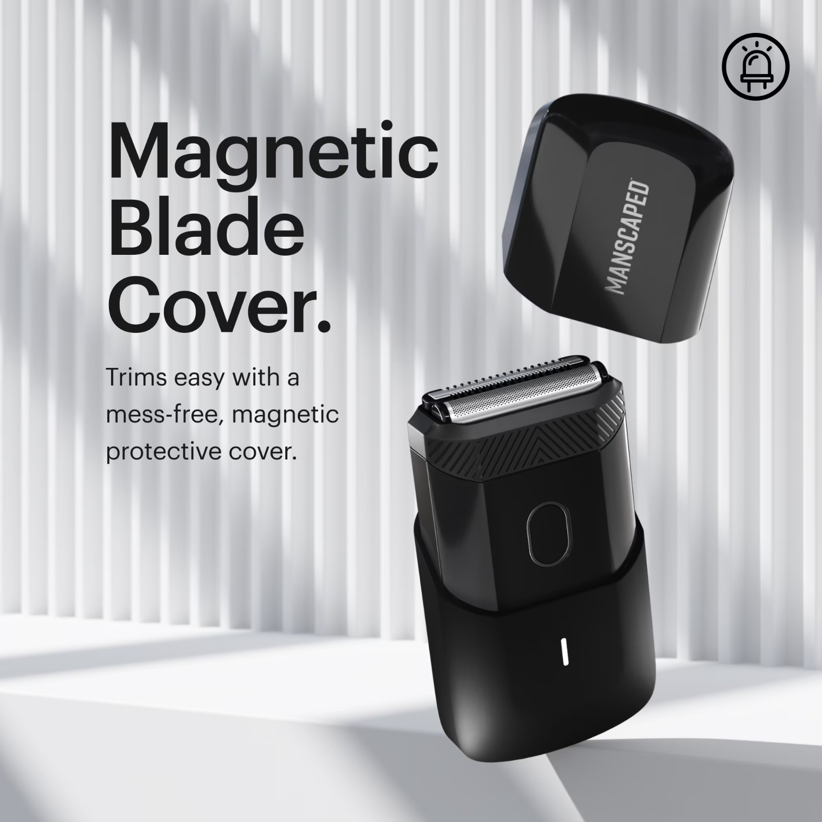 MANSCAPED® The Handyman™ Compact Electric Foil Face Shaver – Men’s Travel Razor