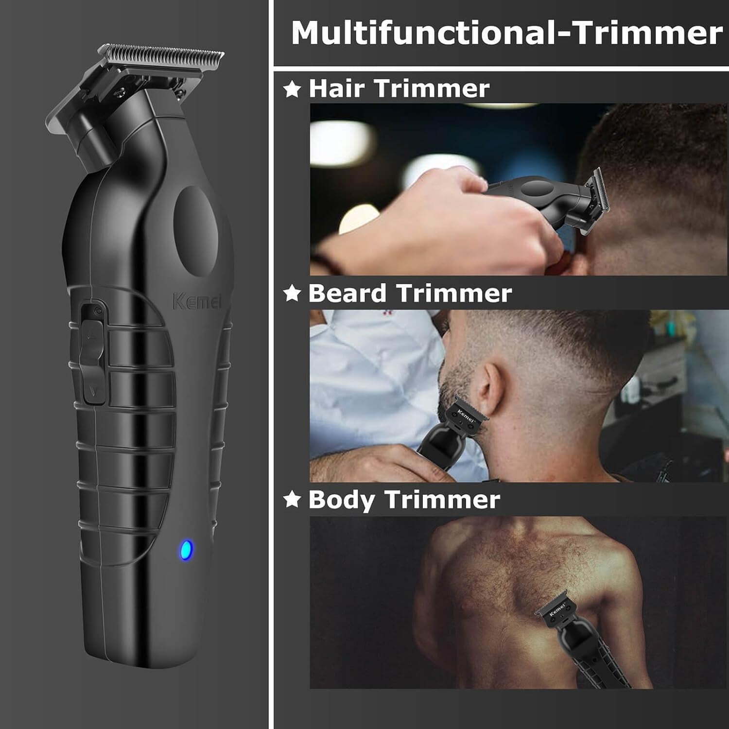 Kemei 2299 Cordless Electric Hair Trimmer Clipper Professional Cutting Machine