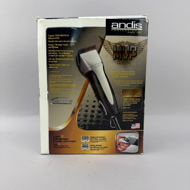Andis MVP 2 Speed Professional Detachable Blade Clipper Model SMC-2