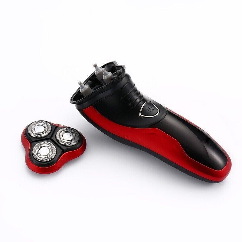Men’s Razor Rotary Waterproof Electric Shaver Pop-Up Trimmer Wet Dry Cordless US