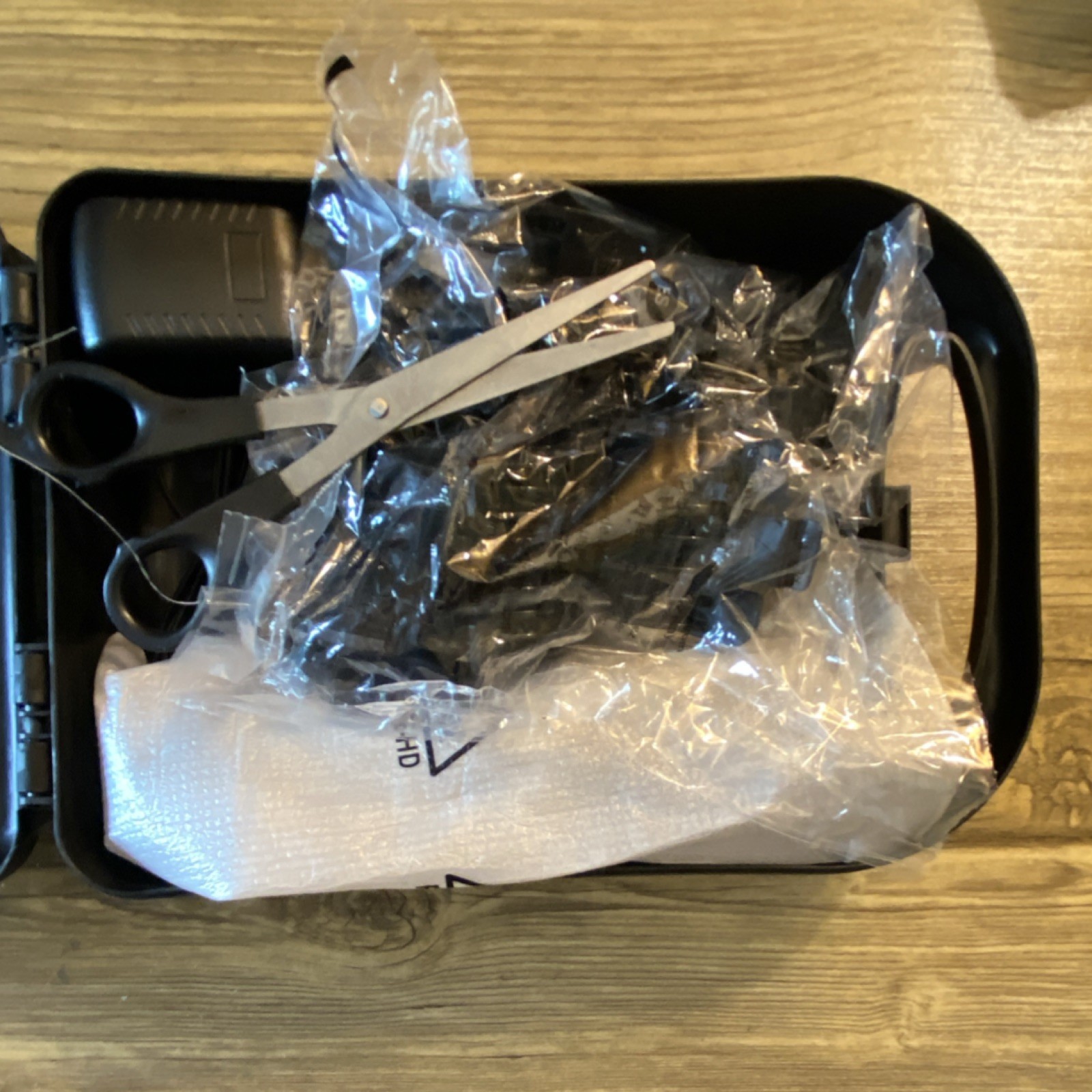 Wahl 79434 Rechargeable Cordless Clipper Kit Silver Black Hair Guards