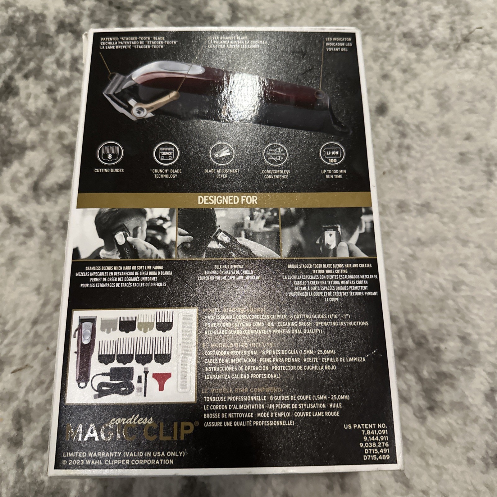 Wahl Professional 5-Star Cordless Magic Clip 8148 – READ