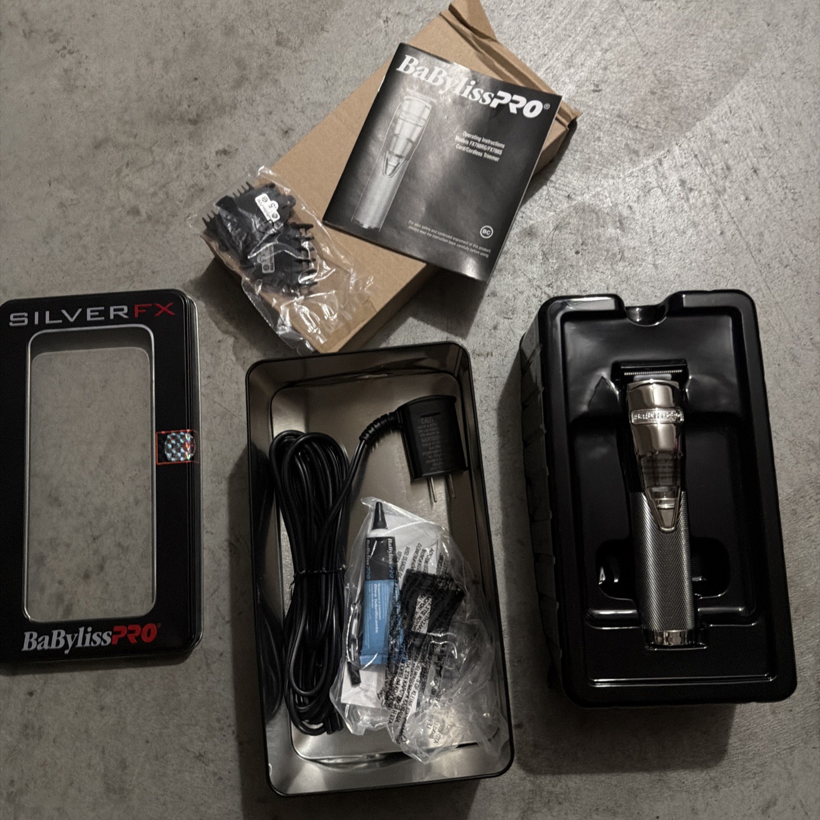 BaBylissPRO SILVERFX Trimmer