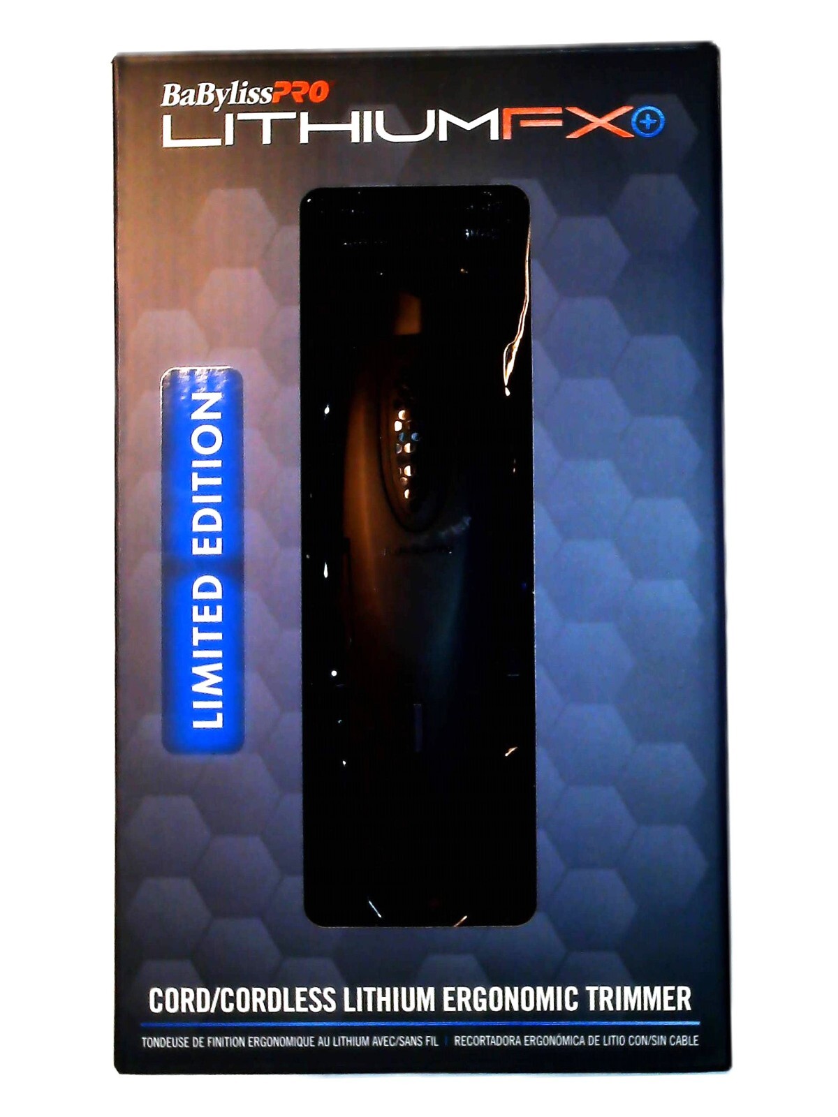 BABYLISS PRO LITHIUMFX CORD CORDLESS LITHIUM ERGONOMIC TRIMMER FX773NMB
