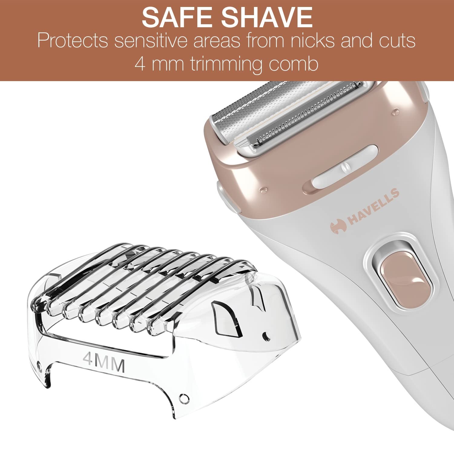 Havells FD5056 Lady Shaver Trimmer,‎FD5056,White