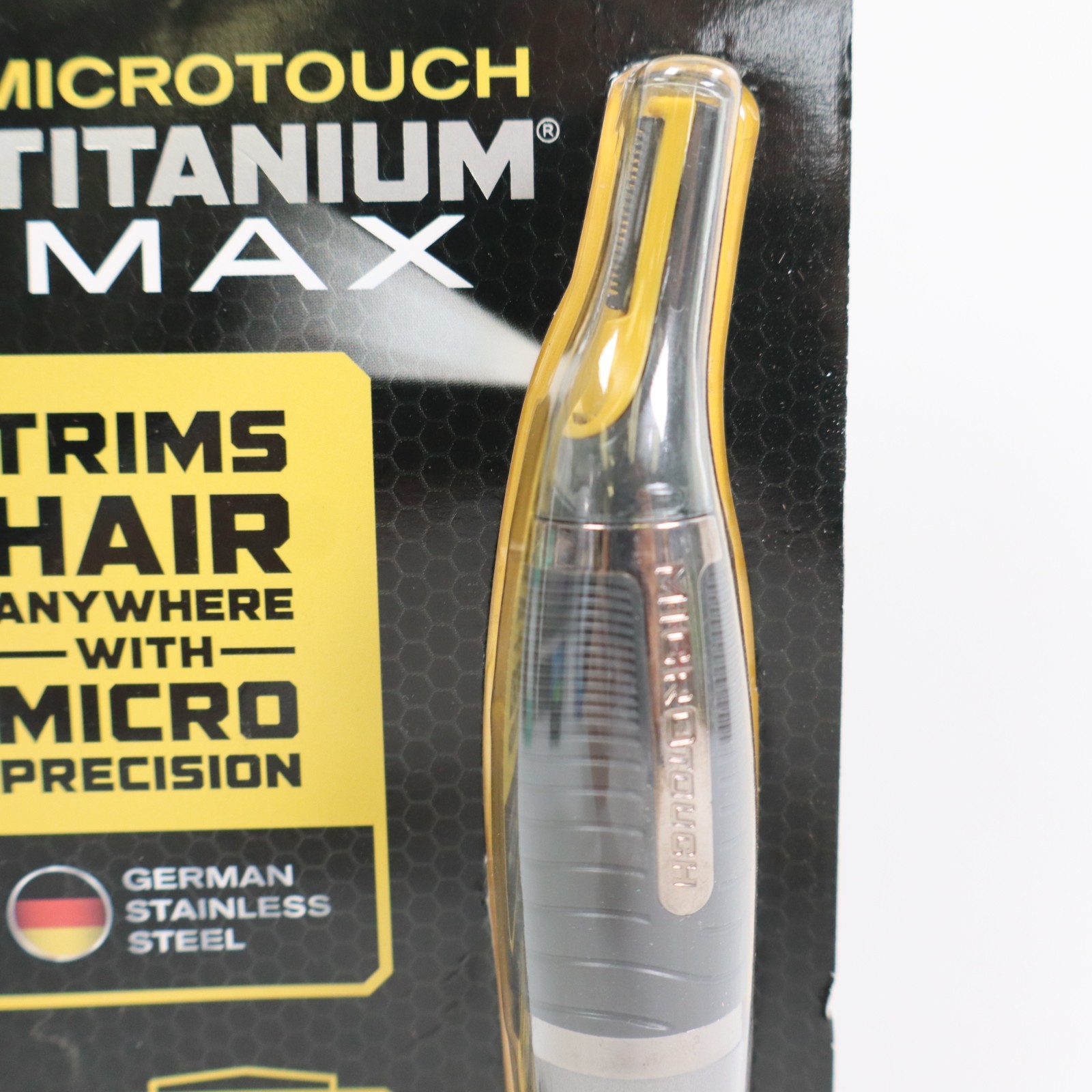 Microtouch Titanium Max Micro-Precision Trimmer For The Ultimate Groom