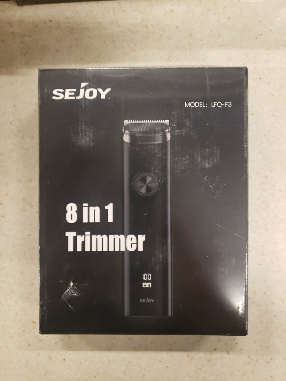 SEJOY 8-in-1 Trimmer LFQ-F3 Electric Grooming Kit Rechargeable Waterproof