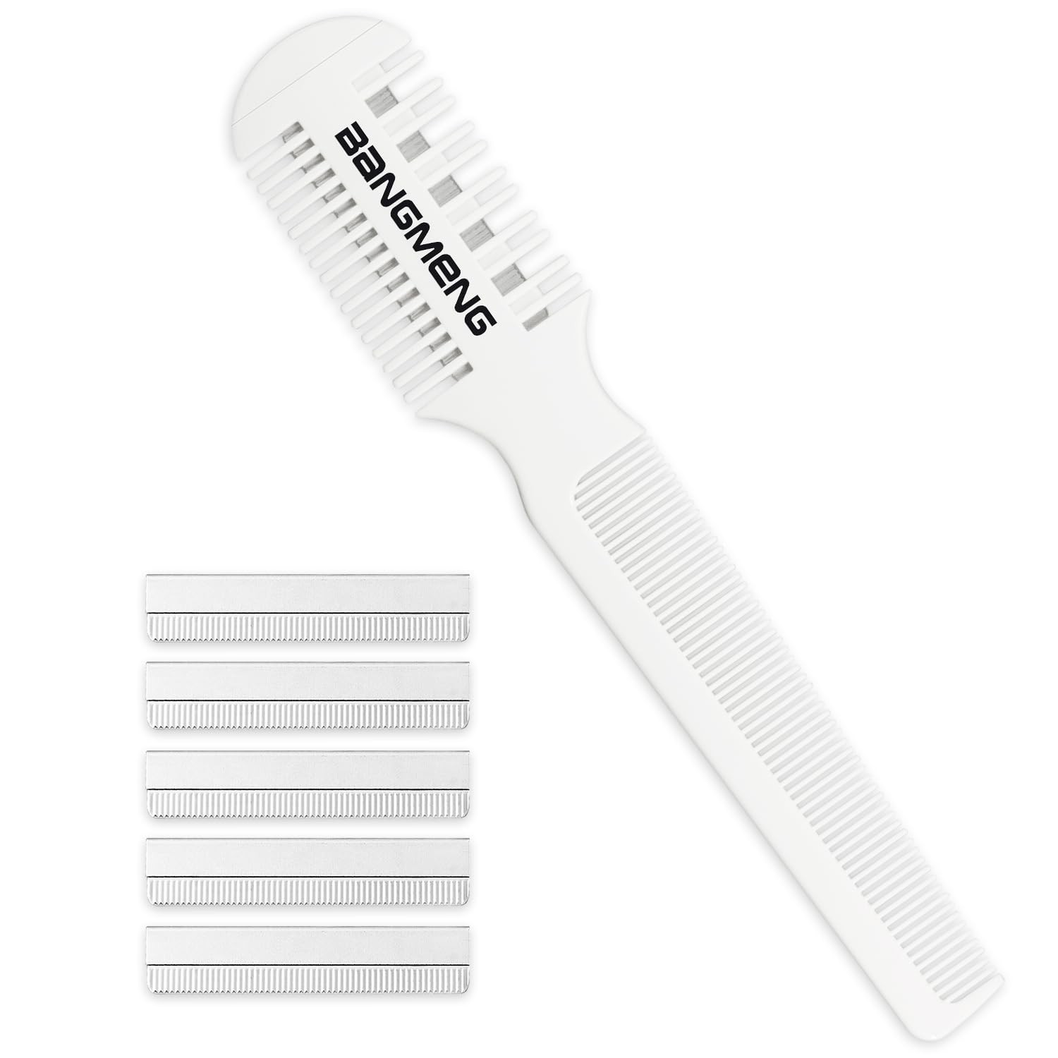 Hair Cutter Comb, Shaper Razor Comb, Split Ends Trimmer Styler, Double Edge R…