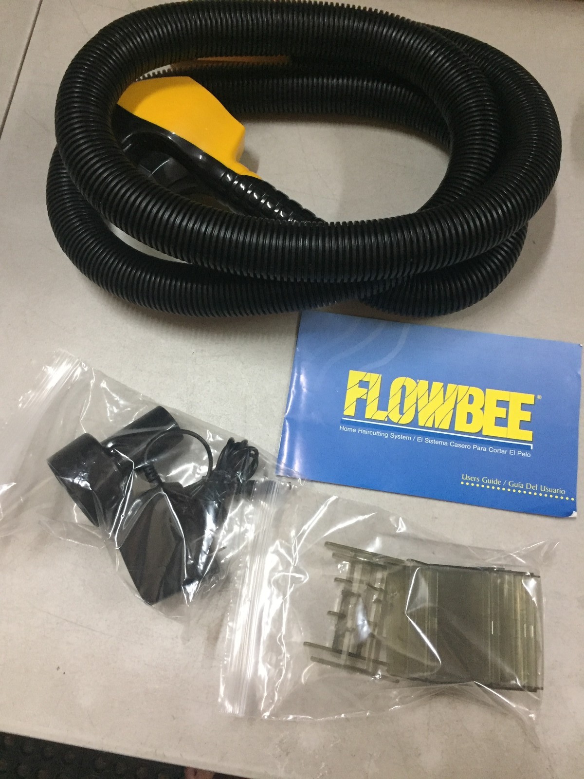 Flowbee Precision Haircutting System with all Atachments USED