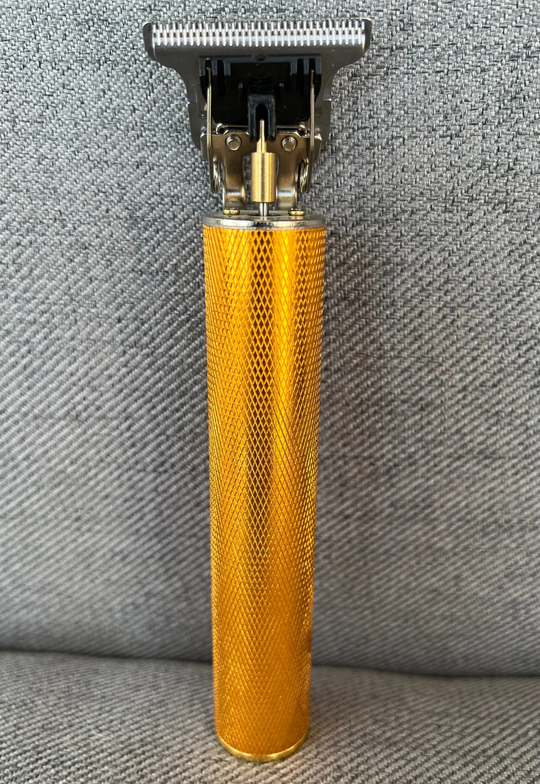 Machine for Men Vintage T9 Barbeador Gold Beard Hair Trimmer Cutter