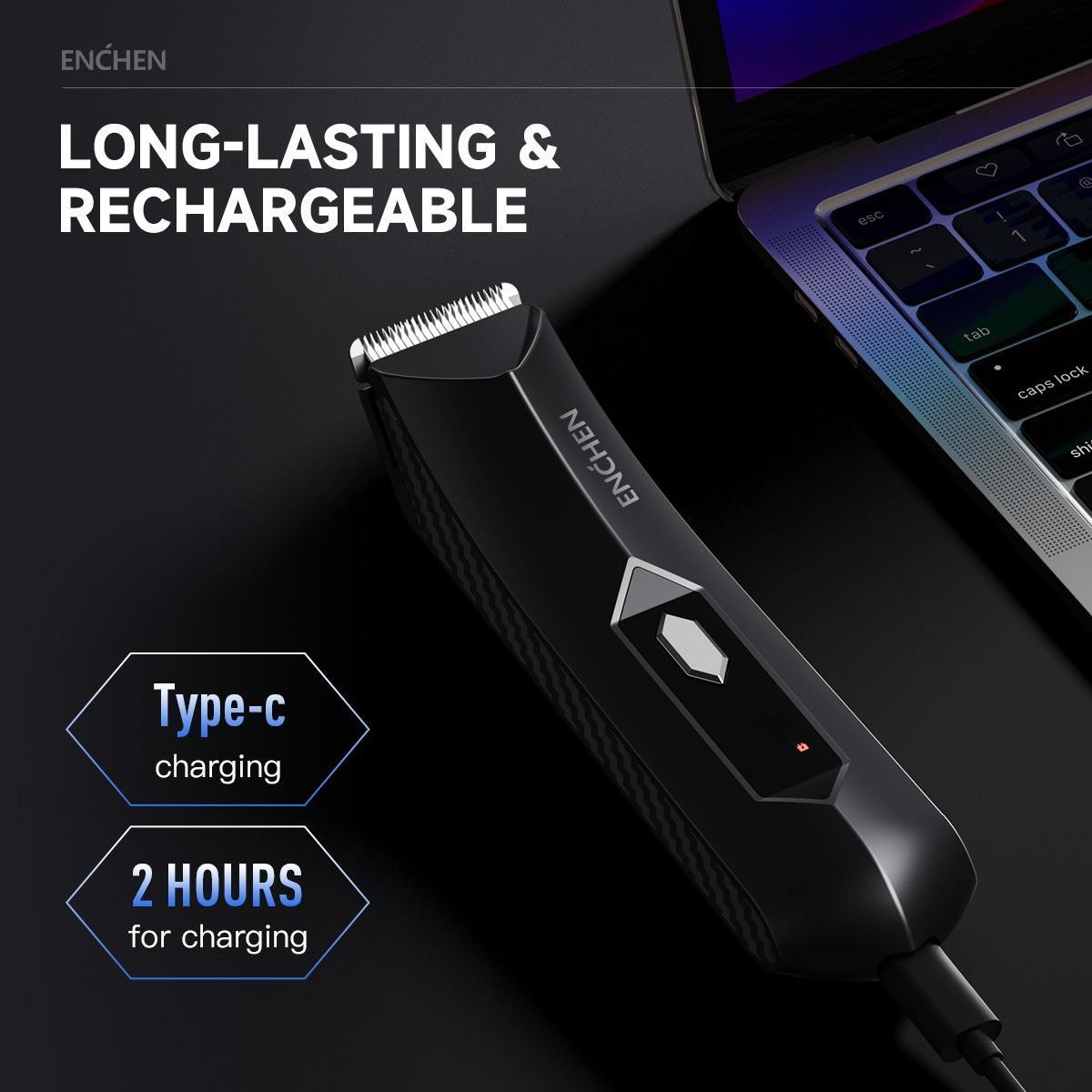 Electric Body Hair Trimmer – Waterproof Ball Shaver, Ceramic Blade, USB Recharge