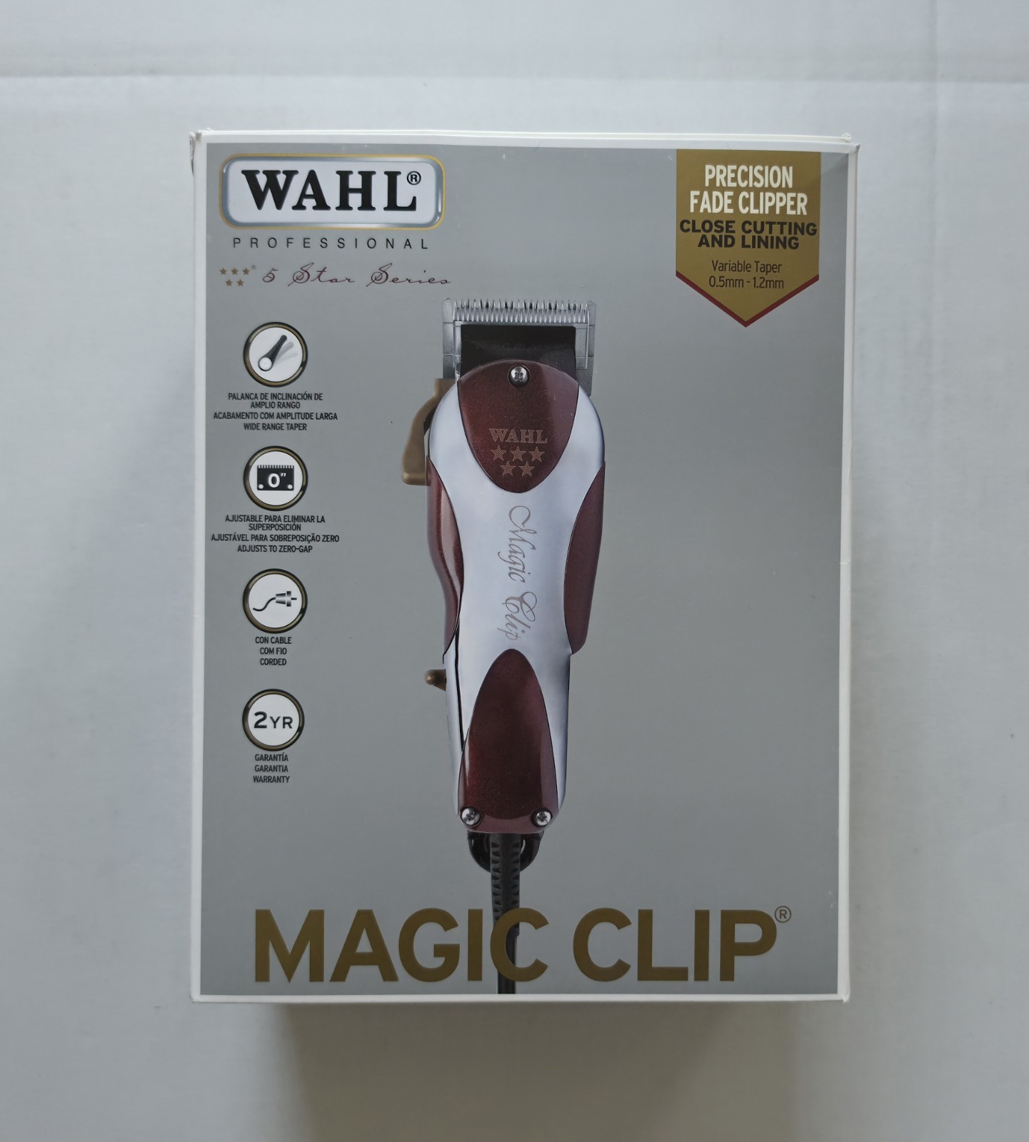 Wahl – Magic Clip 5-Star – Professional Clipper – 220V – Hair Trimmer – Corded