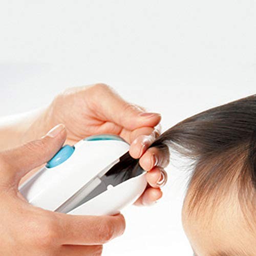 Panasonic ER3300P-W Baby Hair Clipper Safe Design Battery Operated White Compact