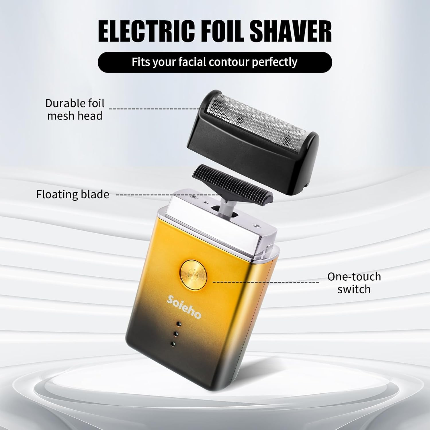 Hair Clipper for Men Set Cordless Electric Hair Clipper T-Shaped Beard Trimmer N