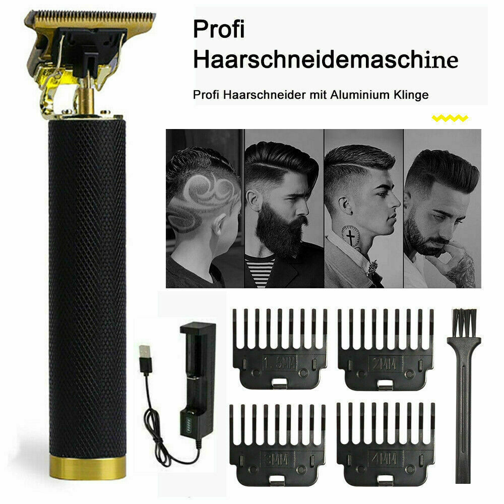 Professional Trimmer Hair Clippers Cutting Beard Cordless Barber Shaving Machine