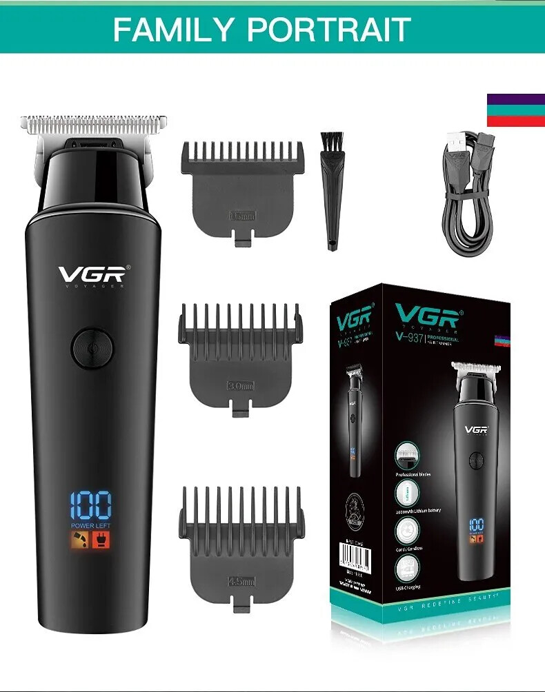 Hair Trimmer Electric Beard Shaver Clipper Machine Cordless Professional 20% OFF
