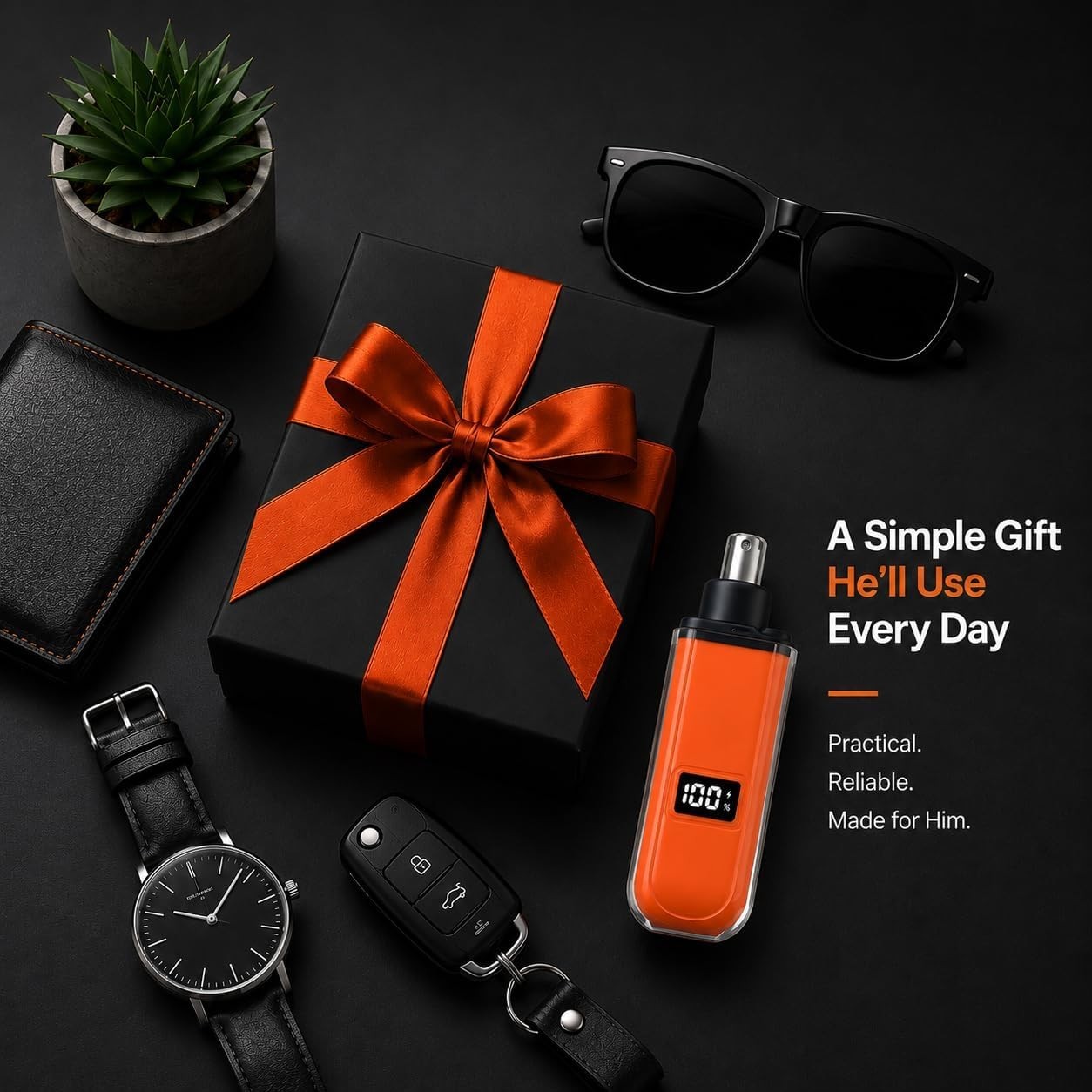 Electric Nose Hair Trimmer for Men Women, Rechargeable Mini Travel Trimmer fo…